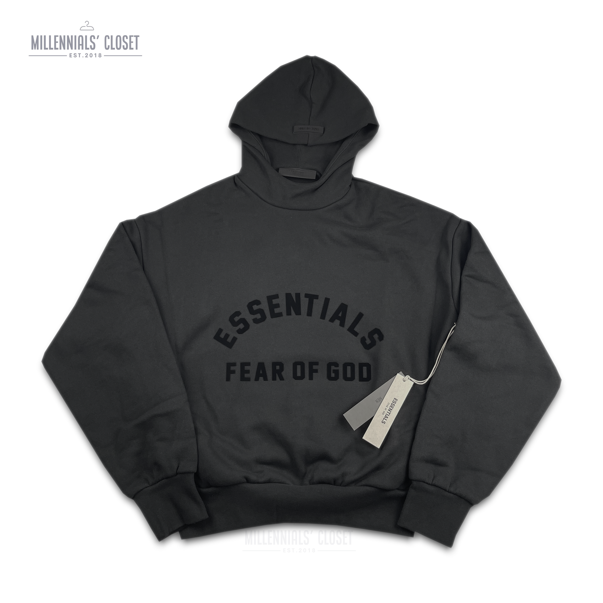 SASOM  apparel Fear of God Essentials Tee Jet Black (SS23) Check