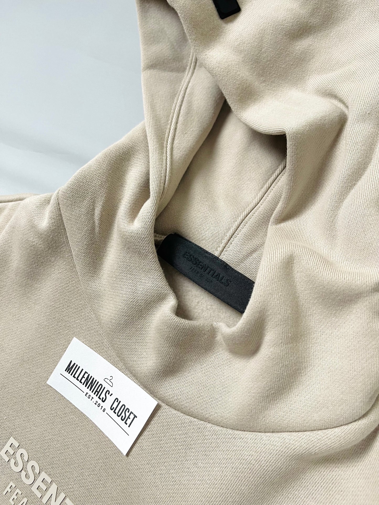 Fear of God Essentials Silver Cloud Hoodie