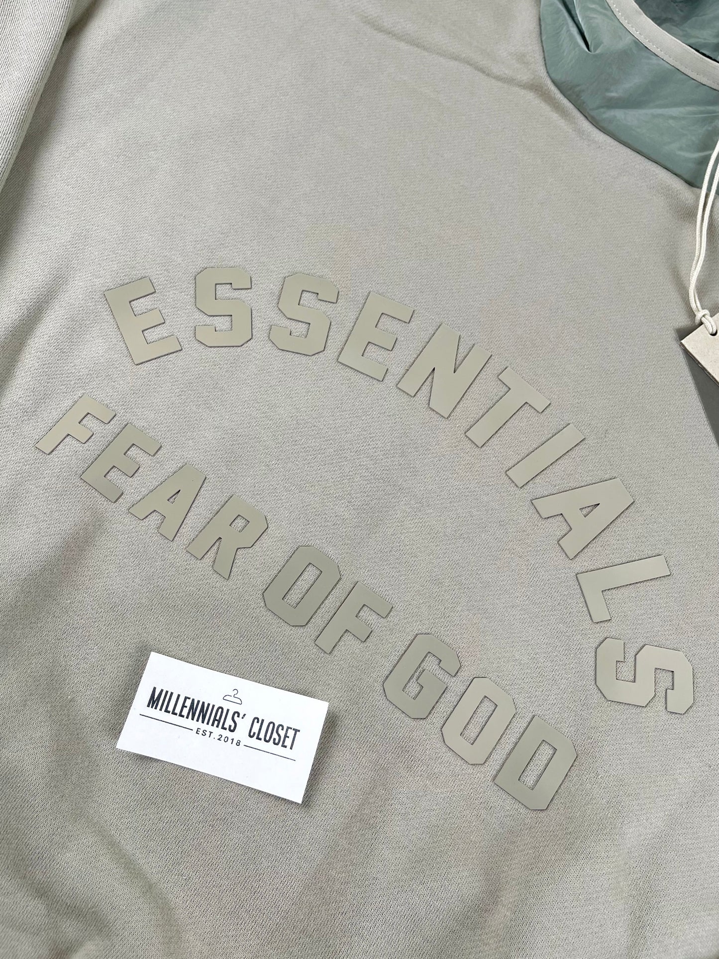 Fear of God Essentials Nylon Fleece Hoodie Seal