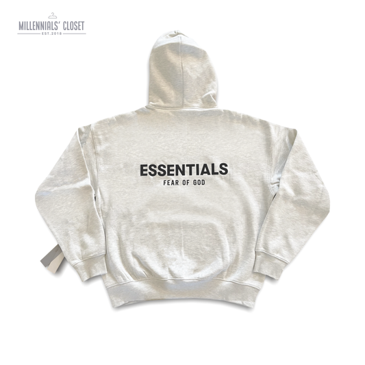 Fear of God Essentials Light Oatmeal Hoodie