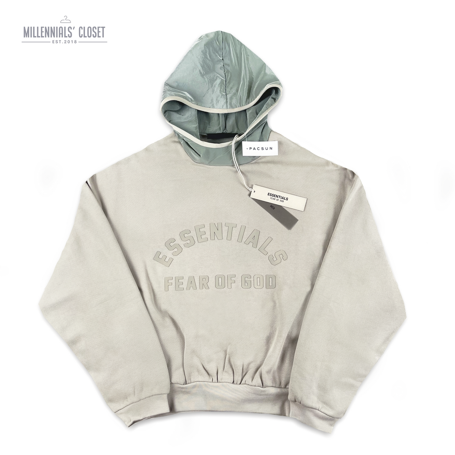 Fear of God Essentials Nylon Fleece Hoodie Seal